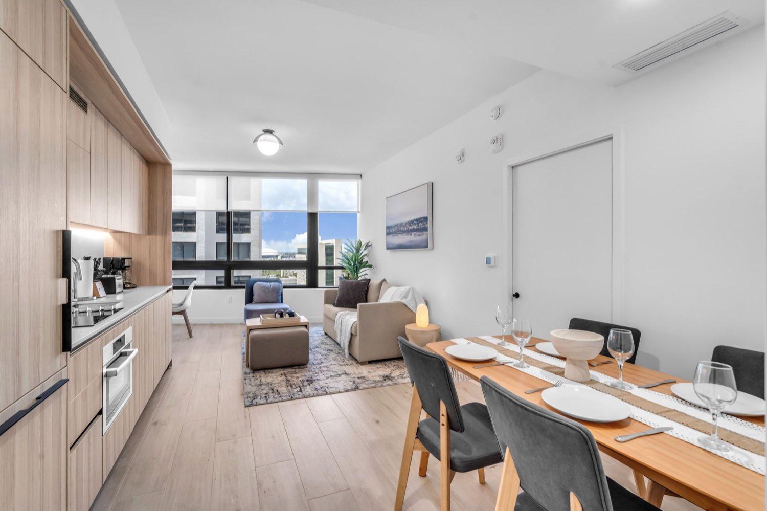 Condo interior at District 225